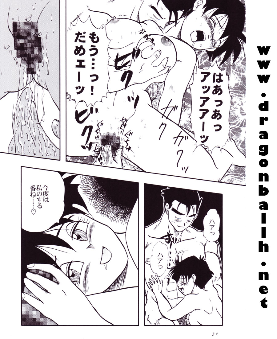 (C54) [Chirigami Goya, Fusuma Goten (Shouji Hariko)] Tirinuruwo (Dragon Ball GT) - Page 31