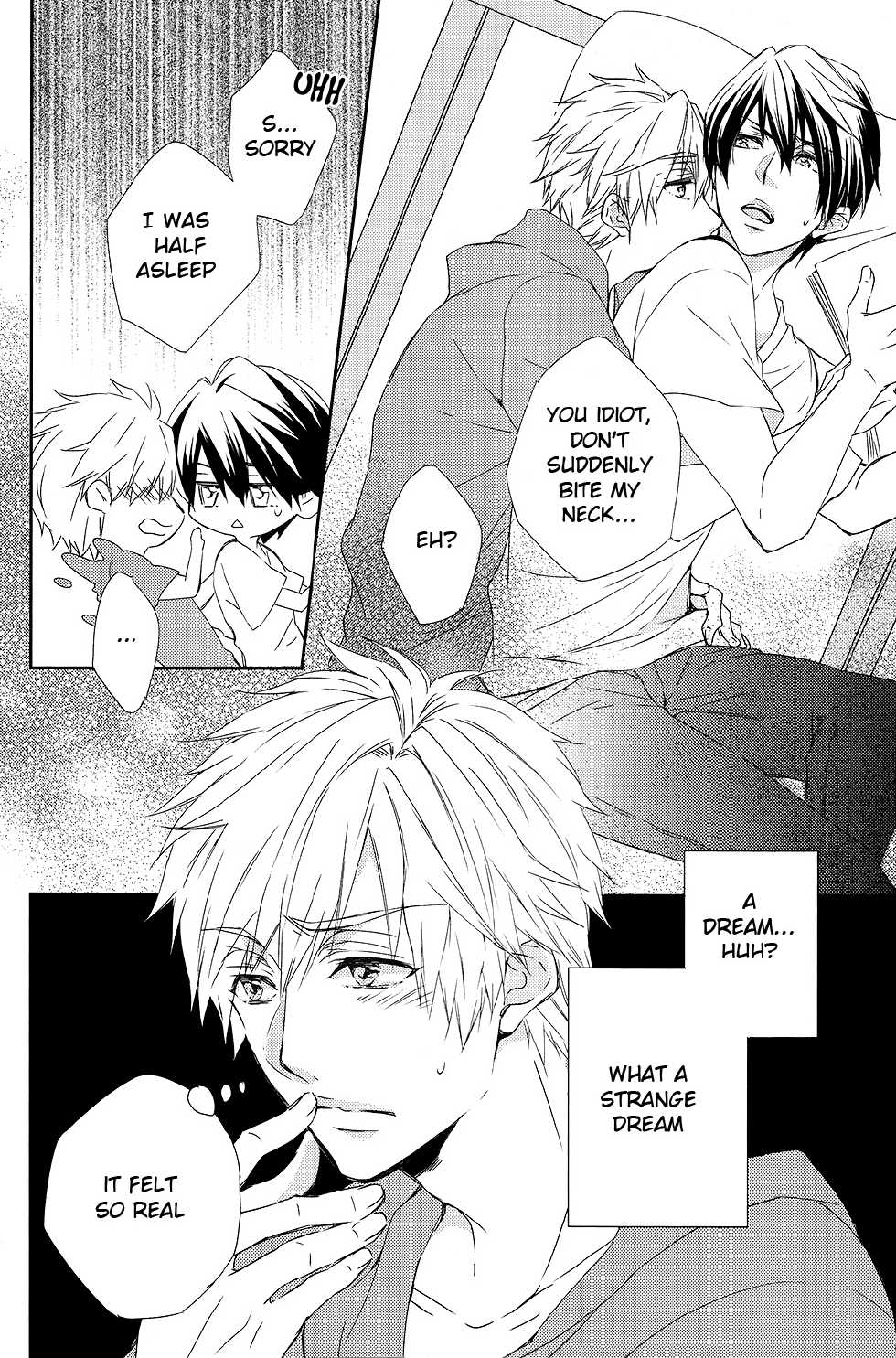 (C85) [Gentei Mikan (Moza)] Kamitsuki Kei Shoukougun (Free!) [English] [ebil_trio] - Page 5