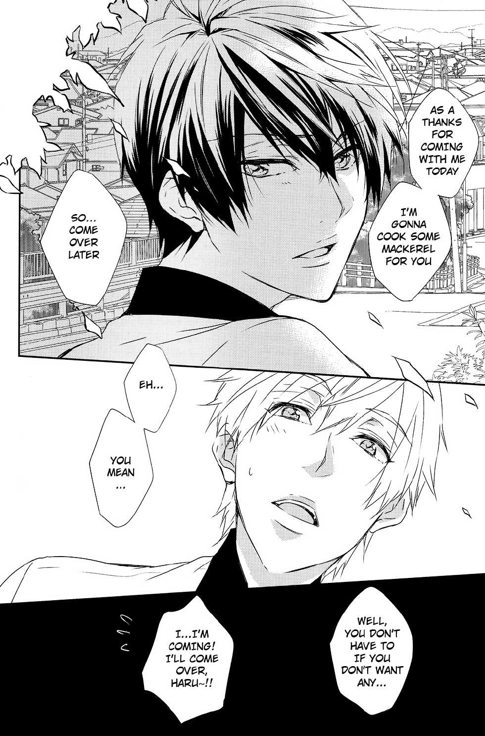 (C85) [Gentei Mikan (Moza)] Kamitsuki Kei Shoukougun (Free!) [English] [ebil_trio] - Page 11