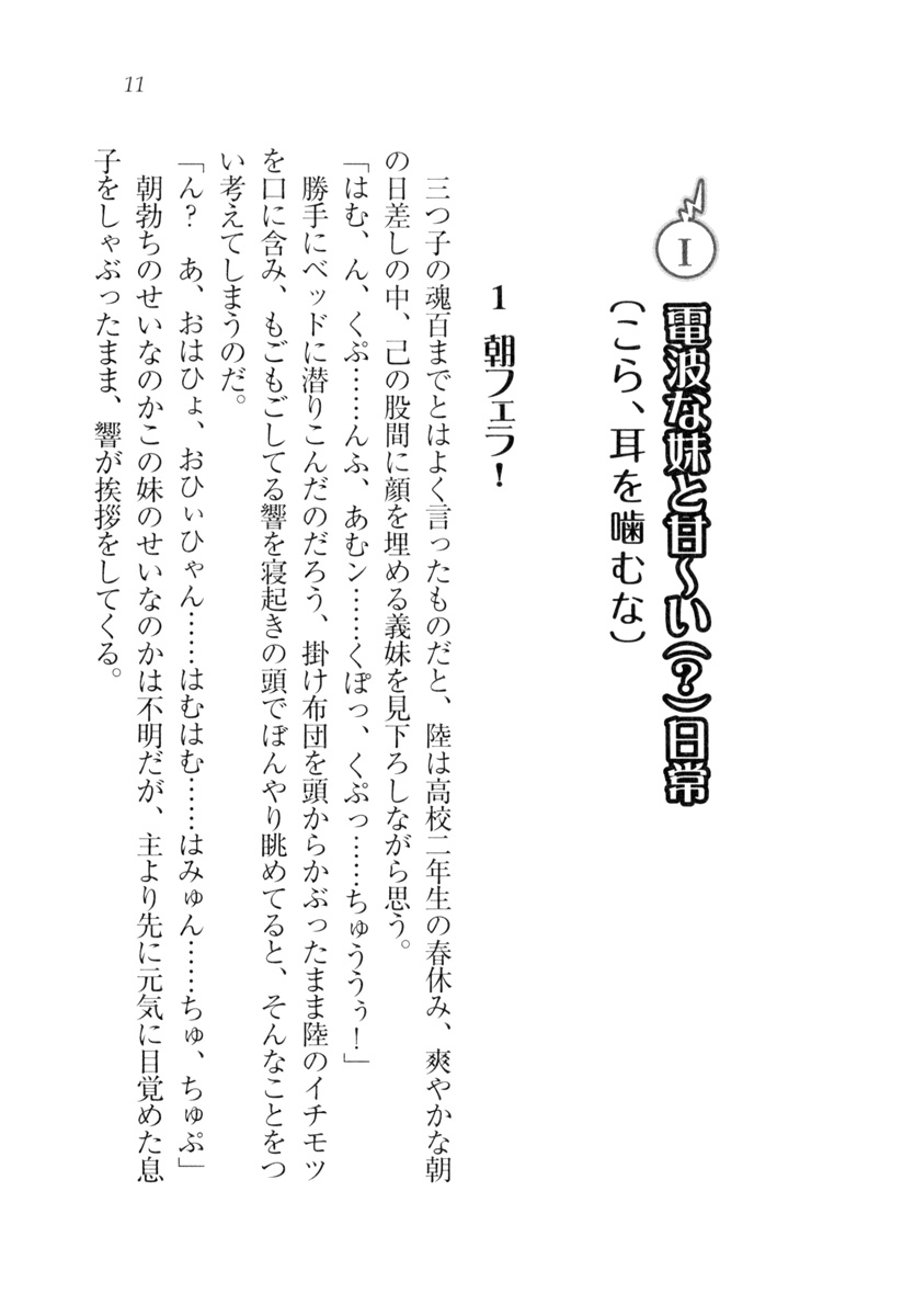 [Aohashi Yutaka, Amakawa Akito] Imouto wa Denpa-kei - Page 14