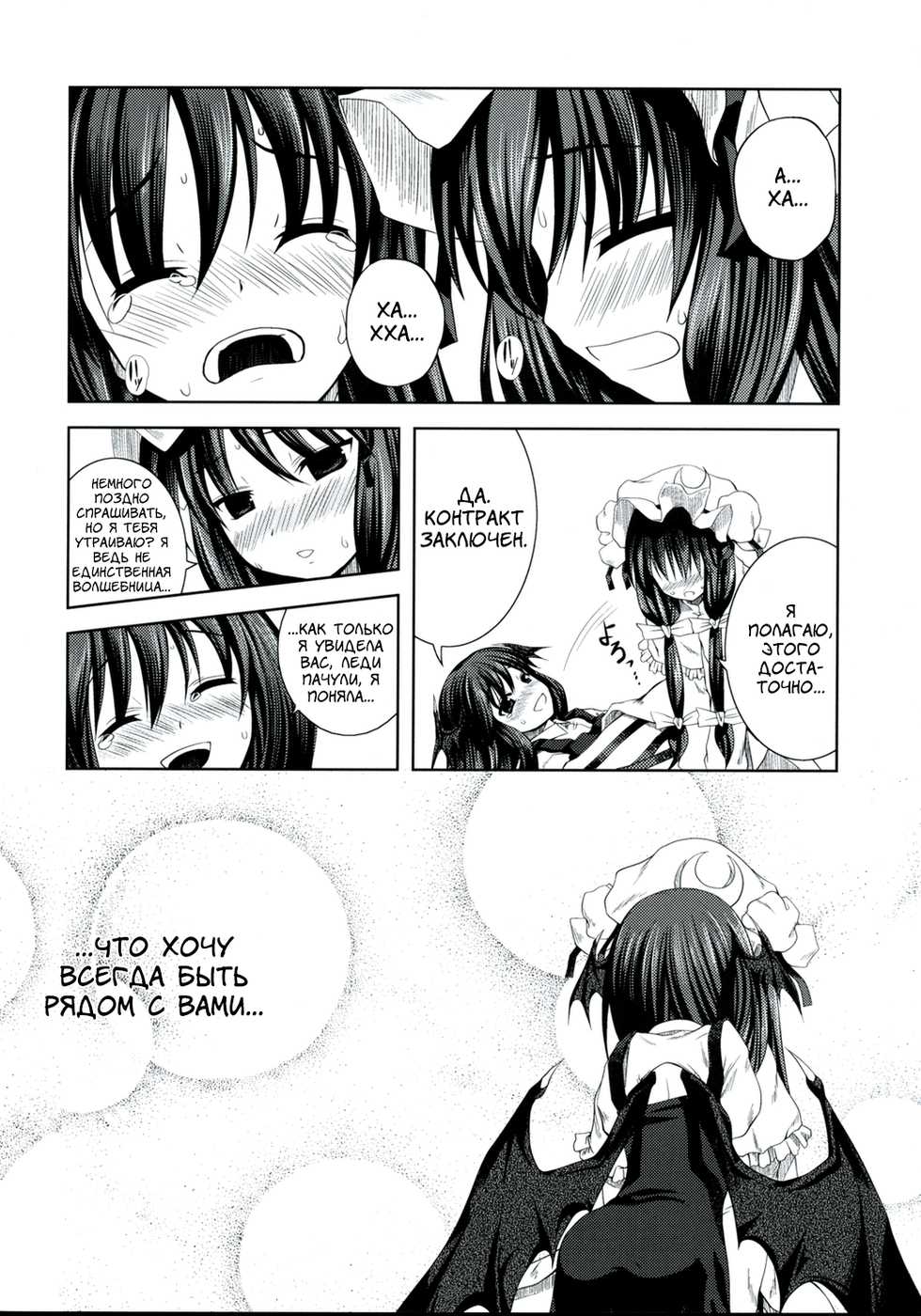 (ComiComi12) [Memoria (Tilm)] Akuma no Doukei (Touhou Project) [Russian] [DjAkuloF] - Page 19