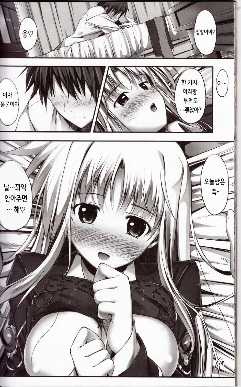 (C81) [IV VA SHIN (Mikuni Mizuki)] Home Sweet Home ~Fate hen 2~ (Mahou Shoujo Lyrical Nanoha) [Korean] [Team Index] - Page 29