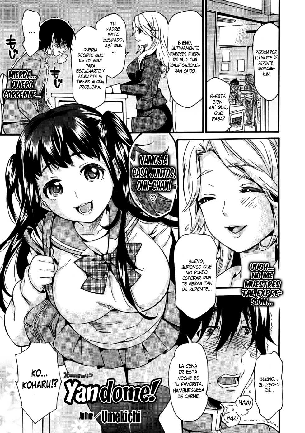 [Umekichi] Yandome! (Shasei Kanri Maniacs Vol. 2) [Spanish] [XHentai95] [Digital] - Page 1