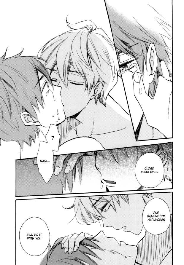 (Renai Jiyuugata! entry2) [hn (Pirori)] Killer Whale Killer (Free!) [English] [Holy Mackerel] - Page 18