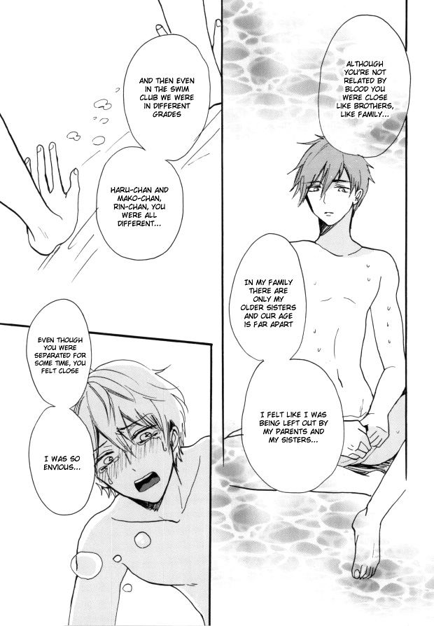 (Renai Jiyuugata! entry2) [hn (Pirori)] Killer Whale Killer (Free!) [English] [Holy Mackerel] - Page 32