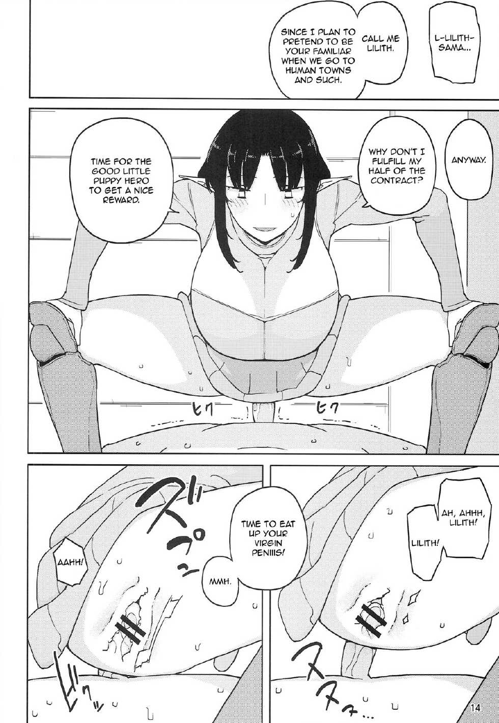 (C86) [Semimogura (Yoshiie)] Lilith -Inma ni natta Kishi- | Lilith -The Knight Who Became a Succubus- [English] [Toks] - Page 14