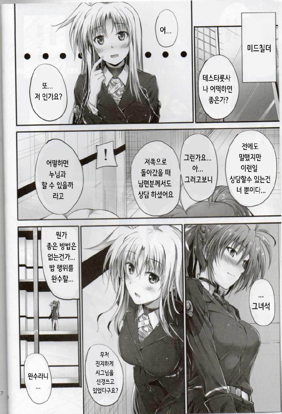(C83) [IV VA SHIN (Mikuni Mizuki)] Home Sweet Home ~Signum Hen~ (Mahou Shoujo Lyrical Nanoha) [Korean] [Team-INDEX] - Page 5
