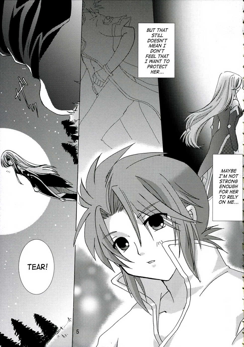 (C70) [Harapeko Manbou (Ikuhashi Muiko, Kyougoku Akira)] Great Tear Oppai | Great Tear Breasts (Tales of the Abyss) [English] {SaHa} - Page 4