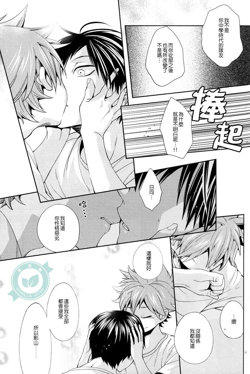 (C86) [Zeroshiki (Kabosu)] No More Words (Haikyuu!!) [Chinese] [香草團漢化] - Page 24