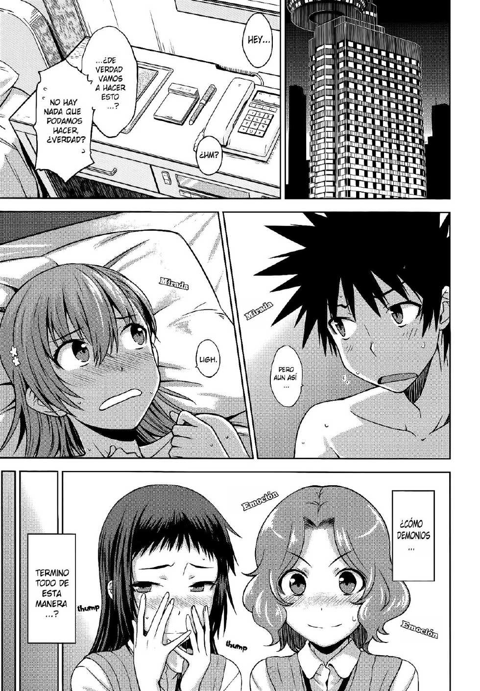 (C86) [Aspergillus (Okara)] One Night Hour (Toaru Kagaku no Railgun) [Spanish] - Page 4