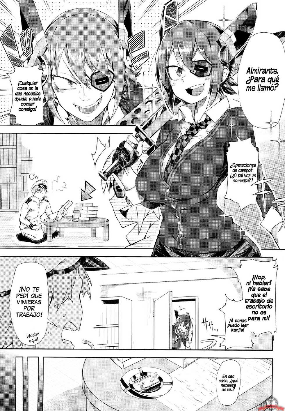 (C87) [Sakurai Dai Energy (Sakurai Energy)] STEH (Kantai Collection -KanColle-) [Spanish] [InF] - Page 2