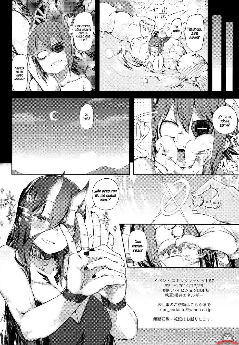 (C87) [Sakurai Dai Energy (Sakurai Energy)] STEH (Kantai Collection -KanColle-) [Spanish] [InF] - Page 21