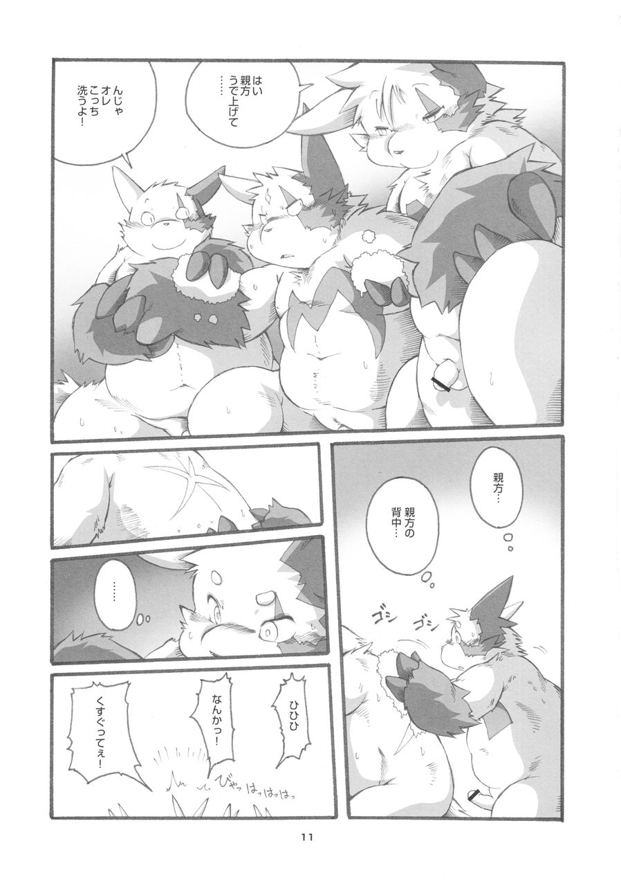 (Fur-st 3) [Chibineco Honpo (Chibineko Master)] HASHIYASUME (Pokemon) - Page 10