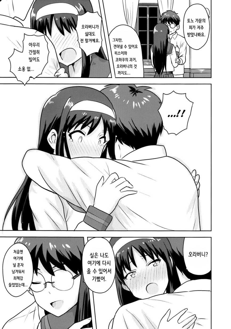 [PLANT (Tsurui)] Aru Hi no Futari Akiha Hen | 어느날의 두사람 아키하 편 (Tsukihime) [Korean] [Team Shinsekai] - Page 37