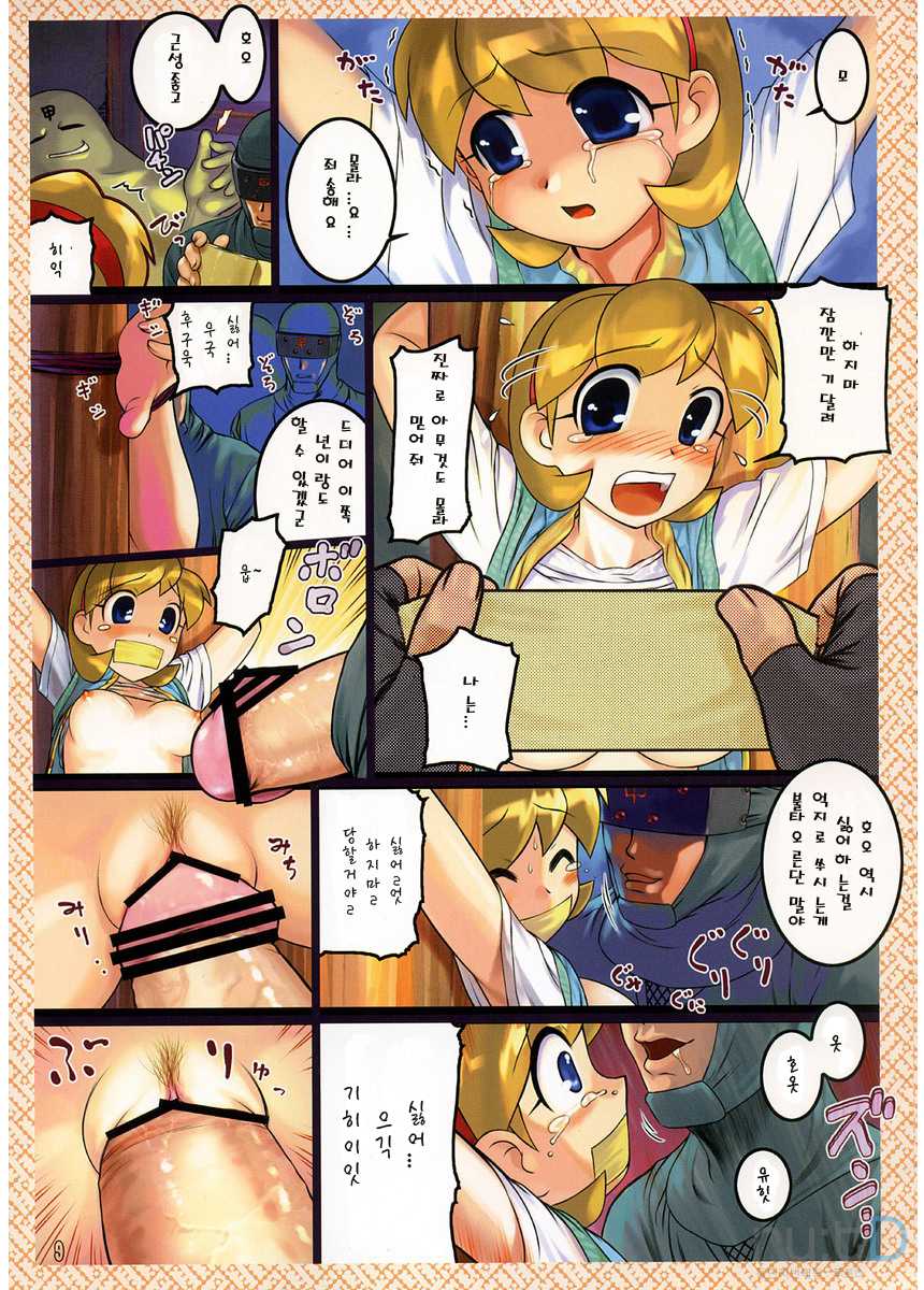 (C74) [ARCHIVES (Hechi)] Soutennenshoku Shinobi Retsuden (2x2 Shinobuden) [Korean] [Team ru:tD] - Page 8