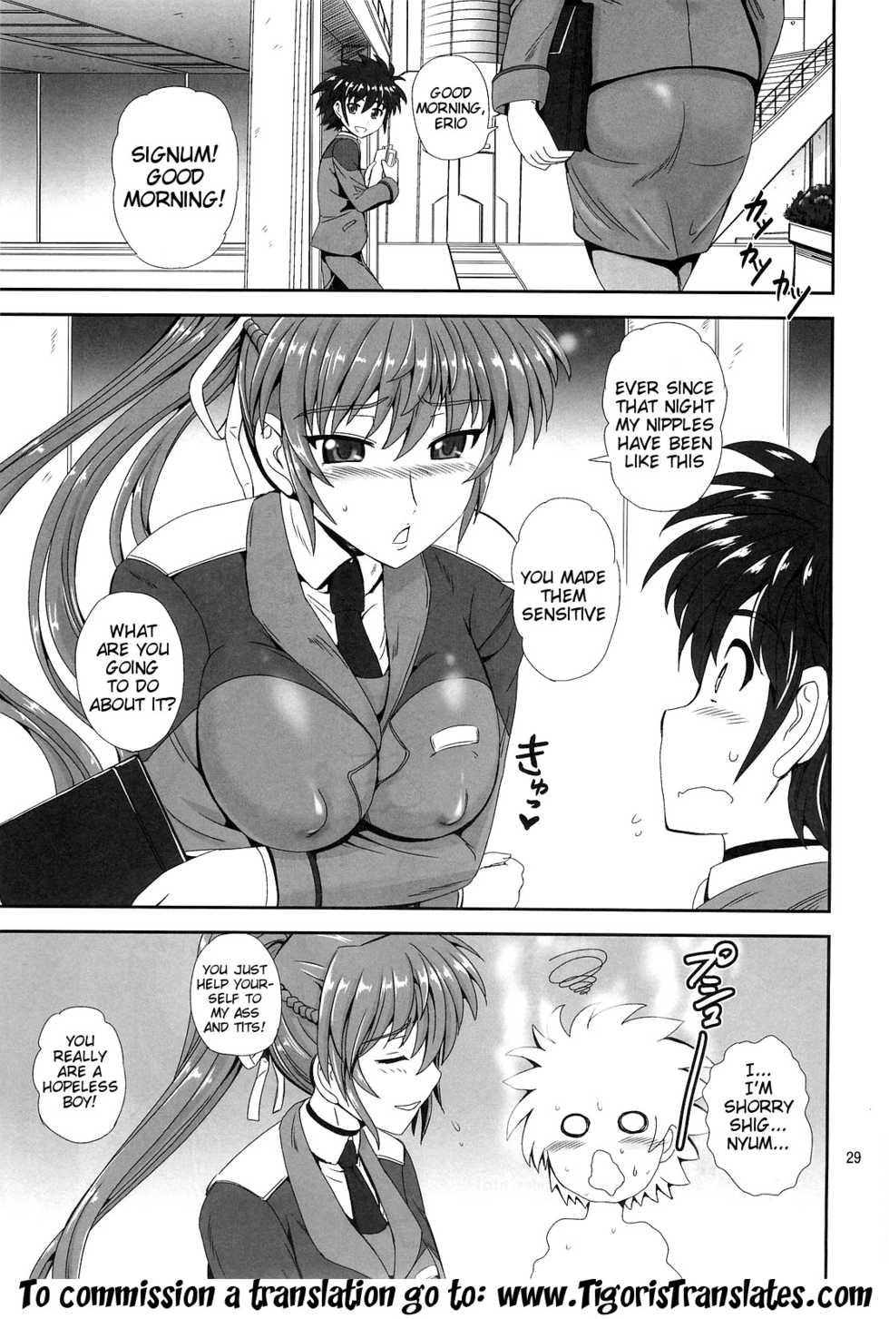 (C82) [PX-REAL (Kumoi Takashi)] SIG TiTi (Mahou Shoujo Lyrical Nanoha) [English] [Tigoris Translates] - Page 28