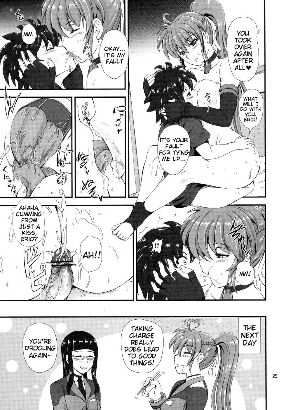 (C83) [PX-Real (Kumoi Takashi)] SIG Kiss (Mahou Shoujo Lyrical Nanoha) [English] [Tigoris Translates] - Page 29