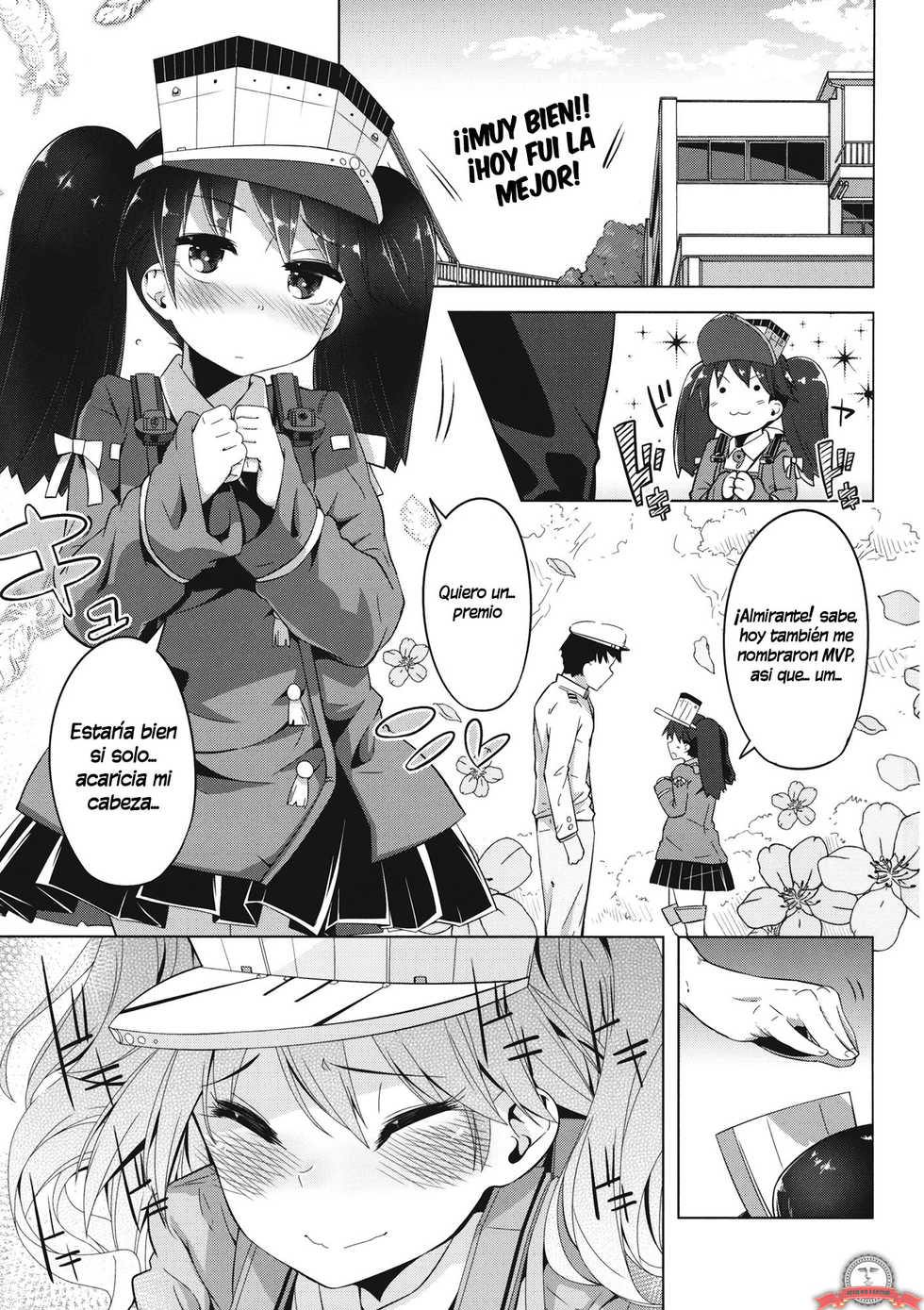 (C85) [Sakurai Dai Energy (Sakurai Energy)] Koi suru Otome no Miryoku wa Mune dake janai. (Kantai Collection -KanColle-) [Spanish] [InF] - Page 2