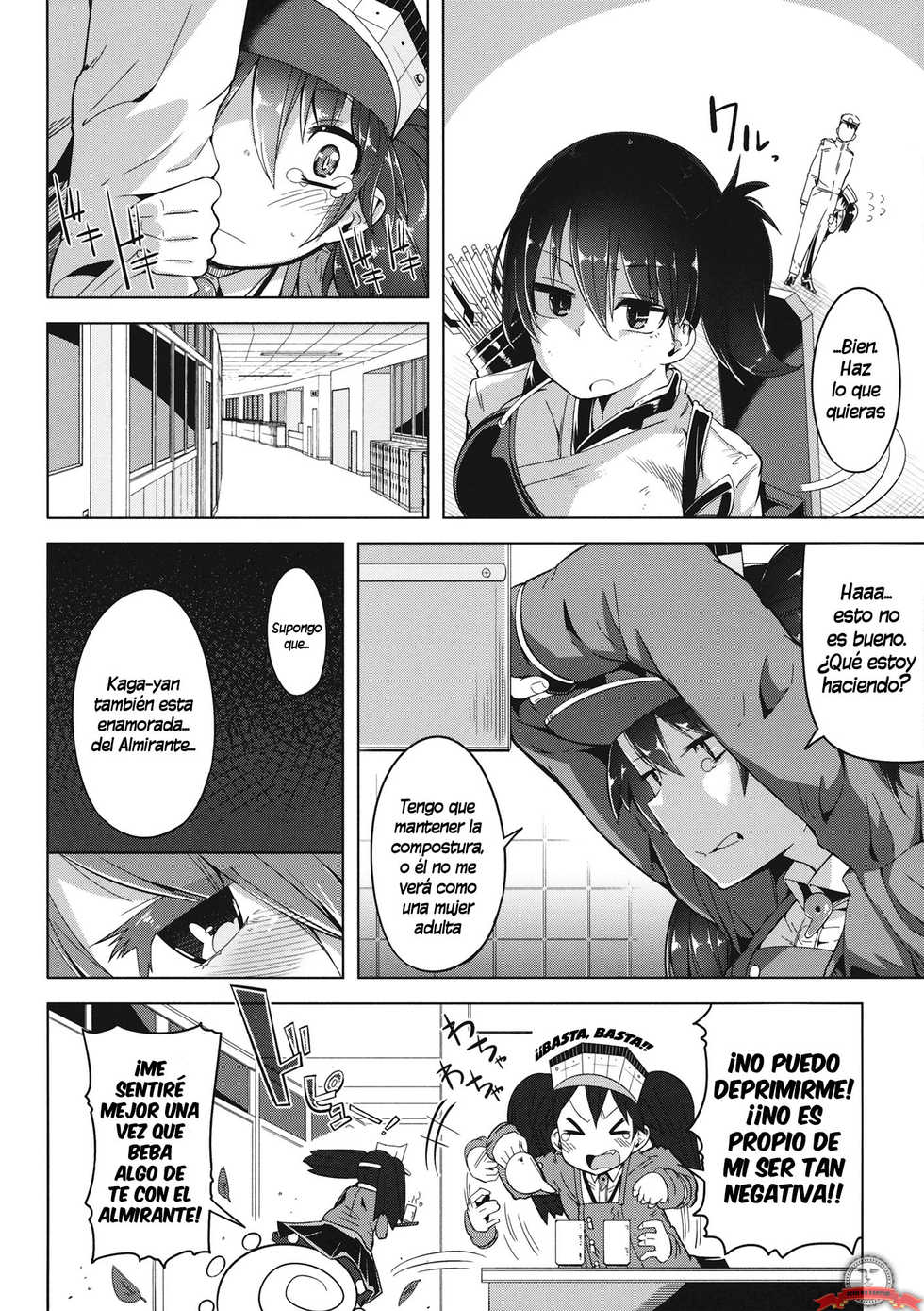 (C85) [Sakurai Dai Energy (Sakurai Energy)] Koi suru Otome no Miryoku wa Mune dake janai. (Kantai Collection -KanColle-) [Spanish] [InF] - Page 5