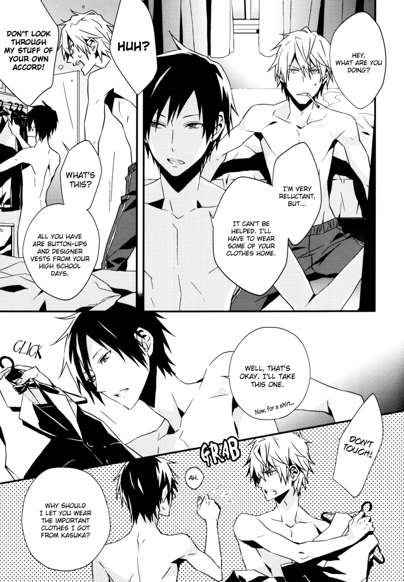 (Ikebukuro Crossroads × 2) [inumog (Fujino Marumo)] Senseless Conflict (Durarara!!) [English] - Page 11