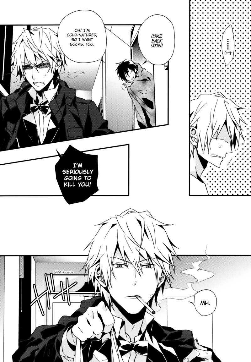 (Ikebukuro Crossroads × 2) [inumog (Fujino Marumo)] Senseless Conflict (Durarara!!) [English] - Page 14