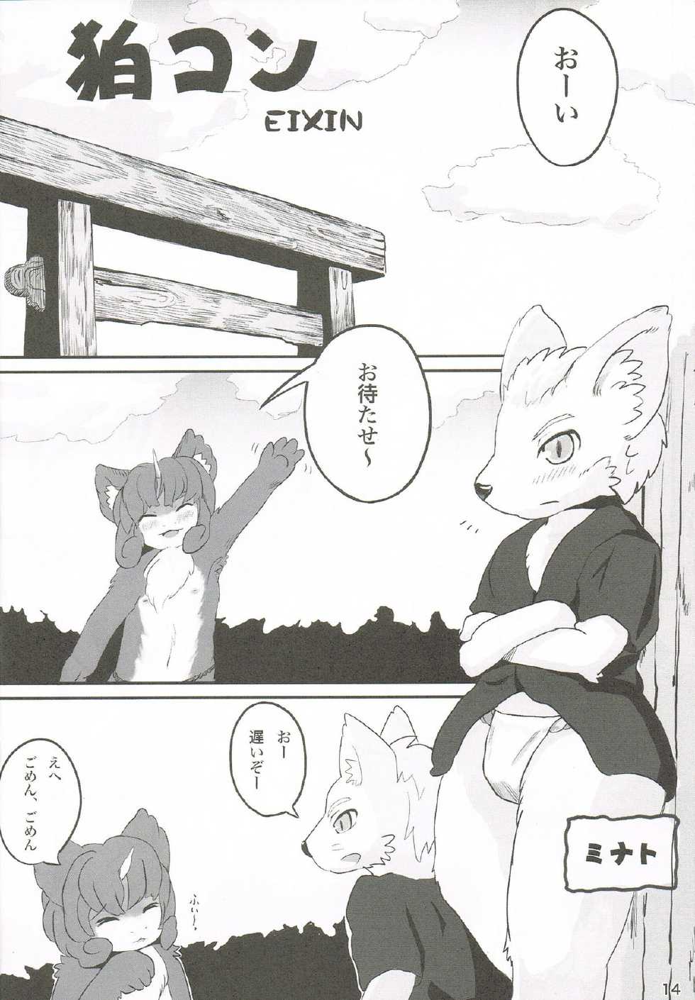 (Fluffy 2) [EIXIN'S DRAWER (EIXIN, Fujisawa)] Mofumofu Remix - Page 13