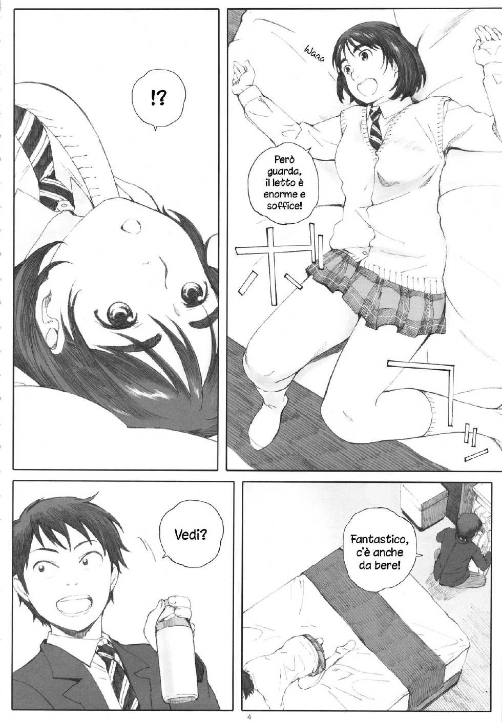 (COMIC1☆9) [Kansai Orange (Arai Kei)] Boku no Kanojo (Fujiyama-san wa Shishunki) [Italian] [Bakamono.me] - Page 3