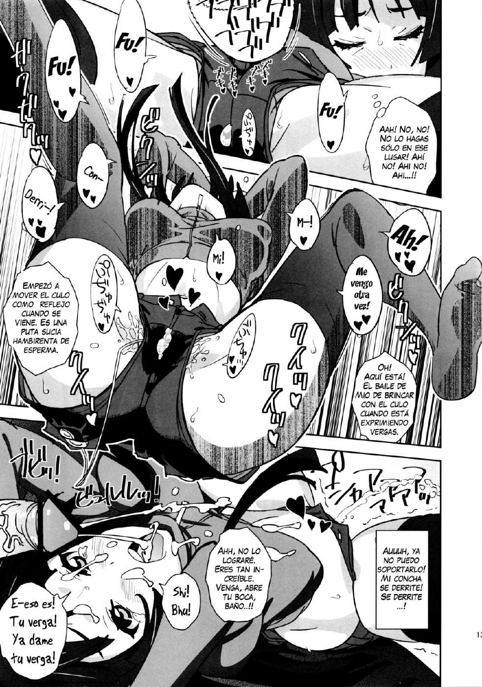 (C81) [SANDWORKS (Suna)] REC2!! (K-ON!) [Spanish] [El Brujo] - Page 12
