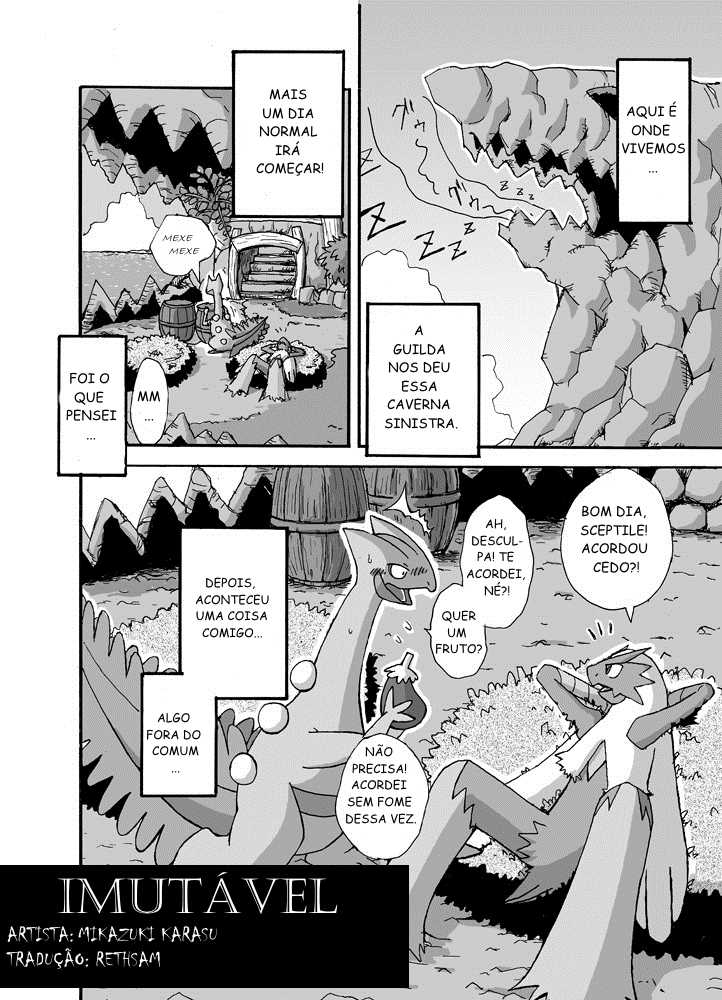 [Mikaduki Karasu] Kako Sakuhin "Kawaranai Mono" (Pokedan Hon Kikou) | Imutável (Pokémon) [Portuguese-BR] [Rethsam] - Page 6