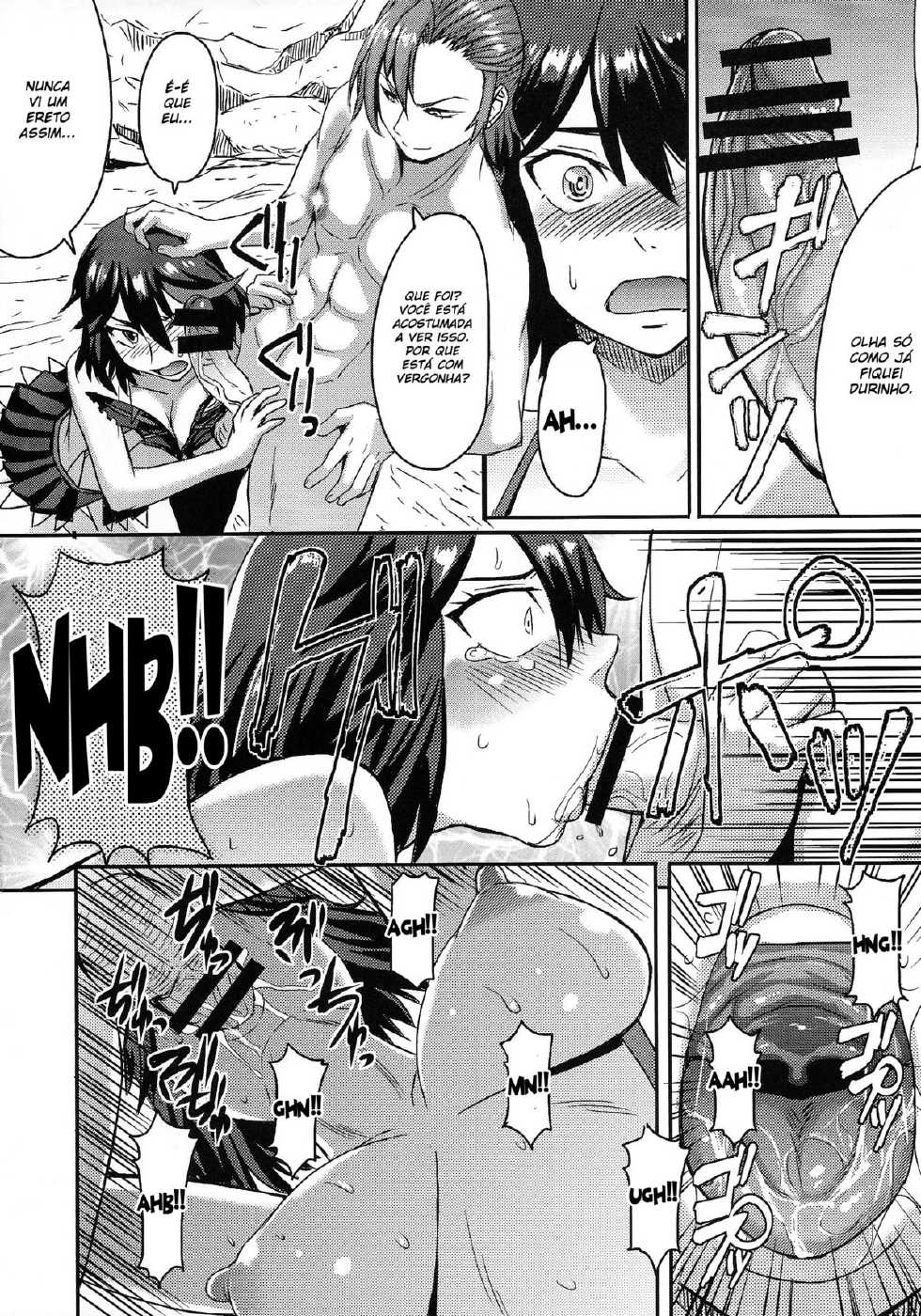 (COMIC1☆8) [Bakunyu Fullnerson (Kokuryuugan)] Oh! Girl (Kill la Kill) [Portuguese-BR] [HentaiDarking] - Page 7
