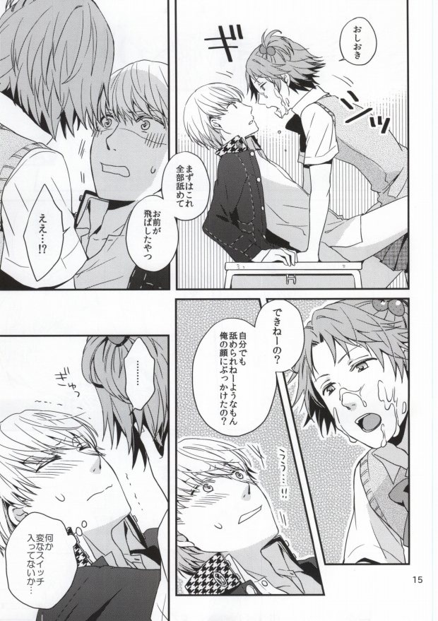 (C82) [Swallow Sky (Rihara)] Strawberry Junkie (Persona 4) - Page 13