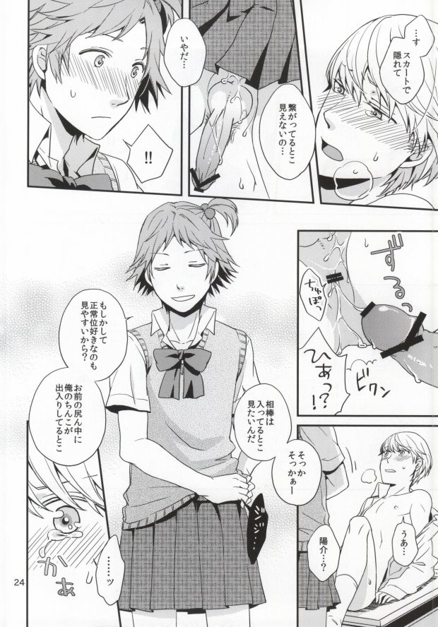 (C82) [Swallow Sky (Rihara)] Strawberry Junkie (Persona 4) - Page 22