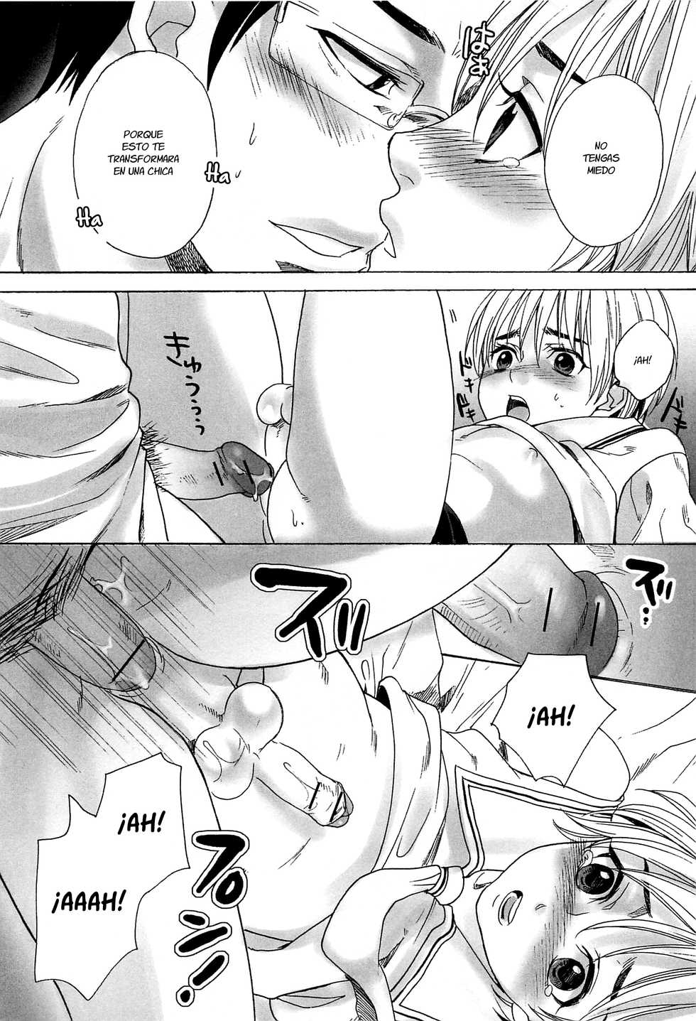 [Miyashita Kitsune] Otokonoko Nankajanai (Otokonoko Uke Vol. 1) [Spanish] {Fanboo} - Page 18