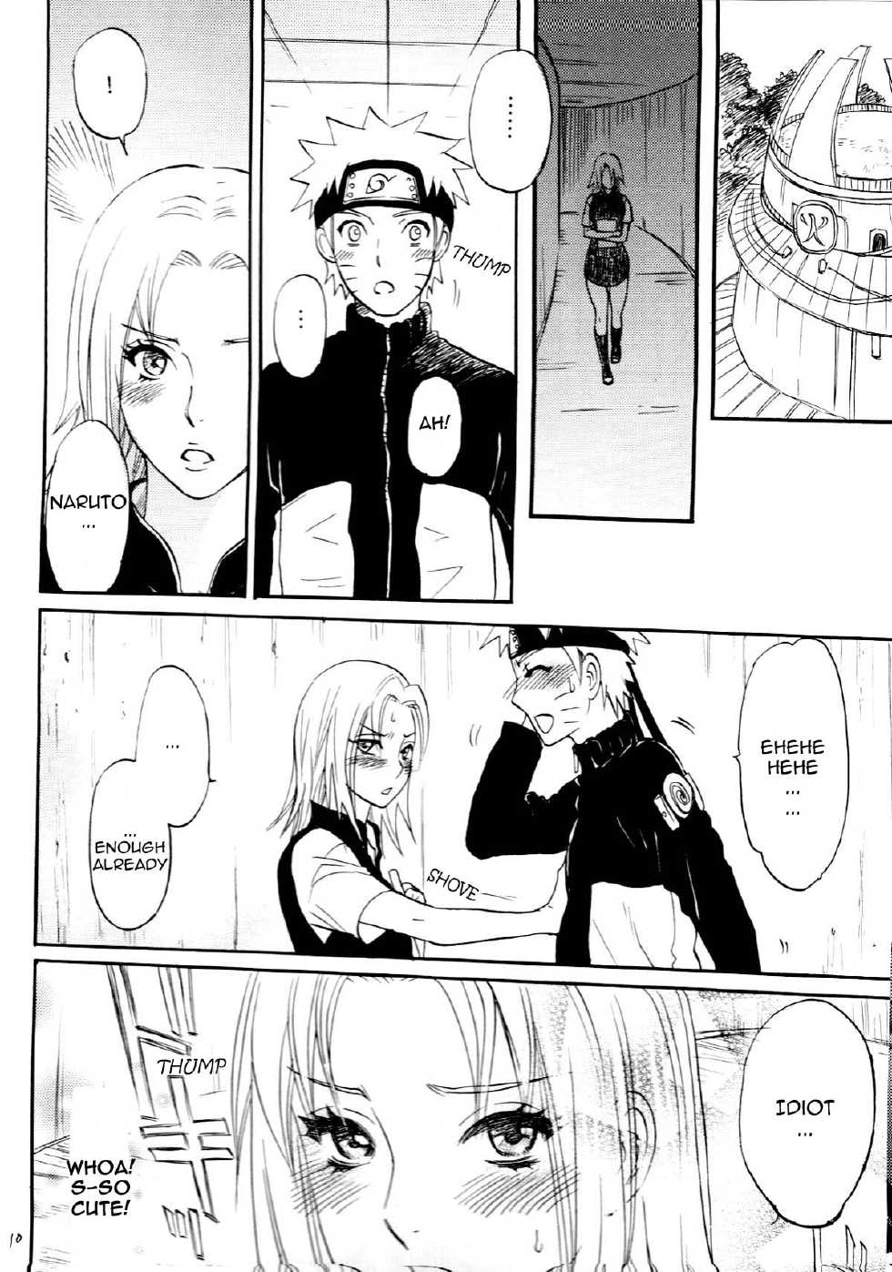 [Mikayla (Imai Hanako)] Fude Oroshi no Gi (NARUTO) [English] [Baku] - Page 9