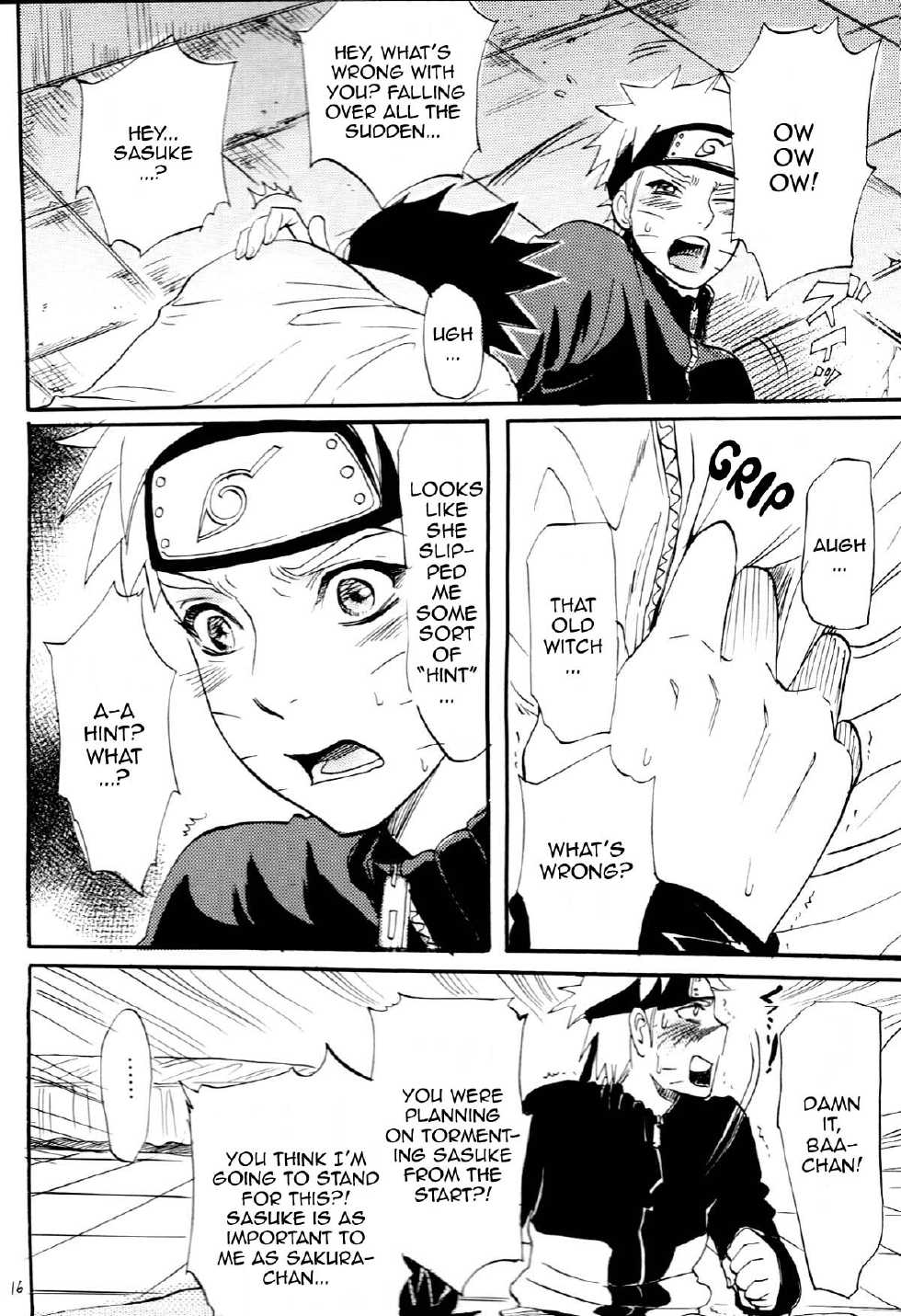 [Mikayla (Imai Hanako)] Fude Oroshi no Gi (NARUTO) [English] [Baku] - Page 15