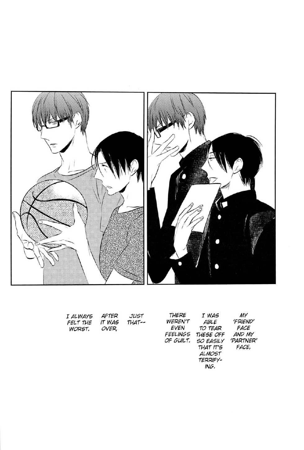 (COMIC1☆7) [No.21 (Psyche)] In the Hole (Kuroko no Basuke) [English] [yefione] - Page 34