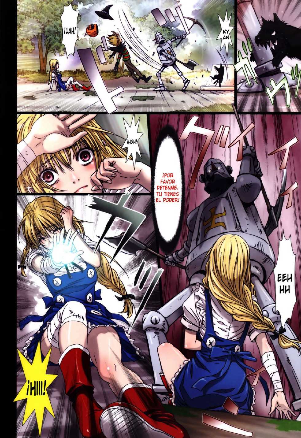(C84) [STUDIO PAL (Nanno Koto)] Other Zone 2 ~Kuroi Seijo~ (Wizard of Oz) [Spanish] [Hidewolf no Fansub] - Page 17