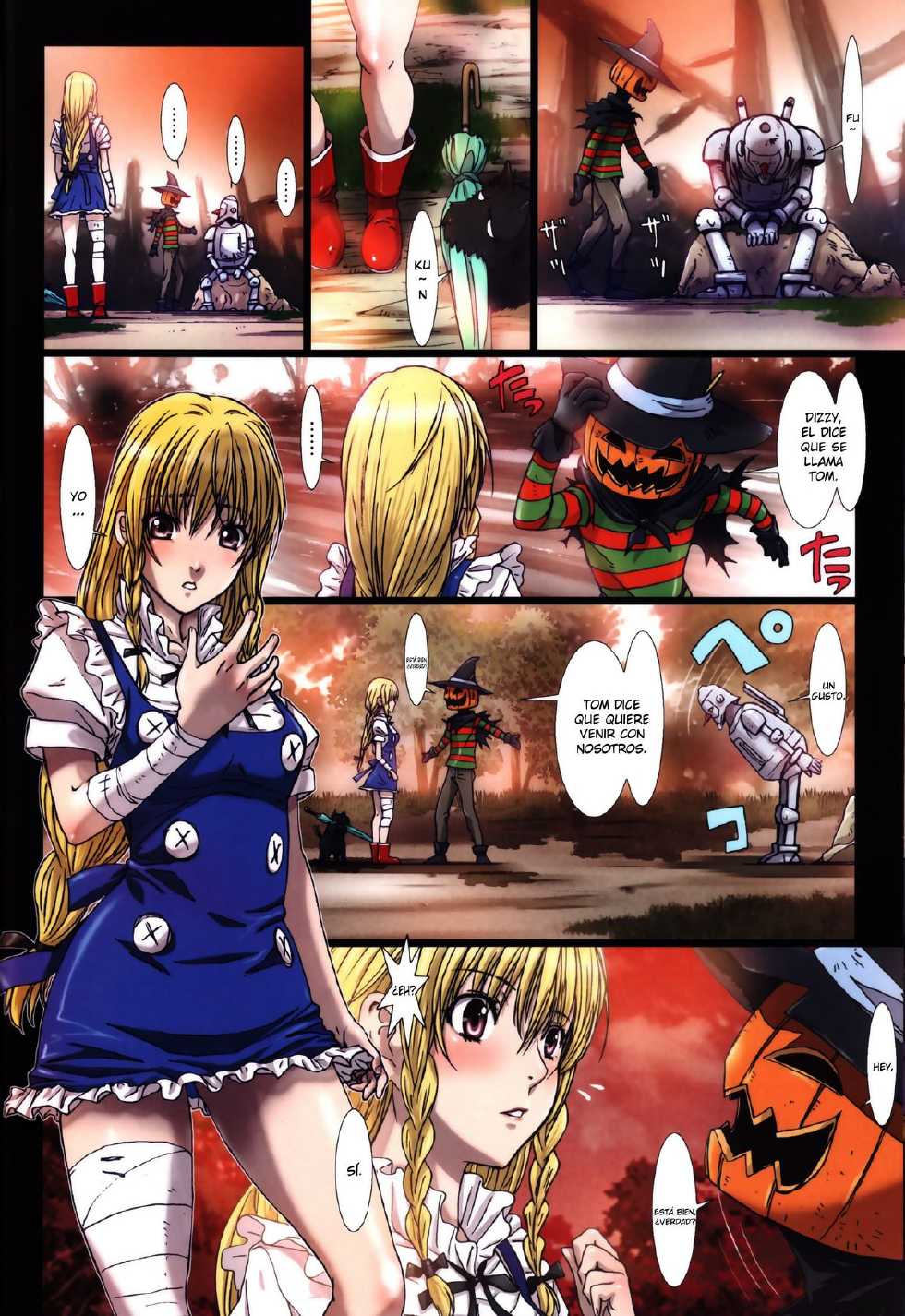(C84) [STUDIO PAL (Nanno Koto)] Other Zone 2 ~Kuroi Seijo~ (Wizard of Oz) [Spanish] [Hidewolf no Fansub] - Page 25