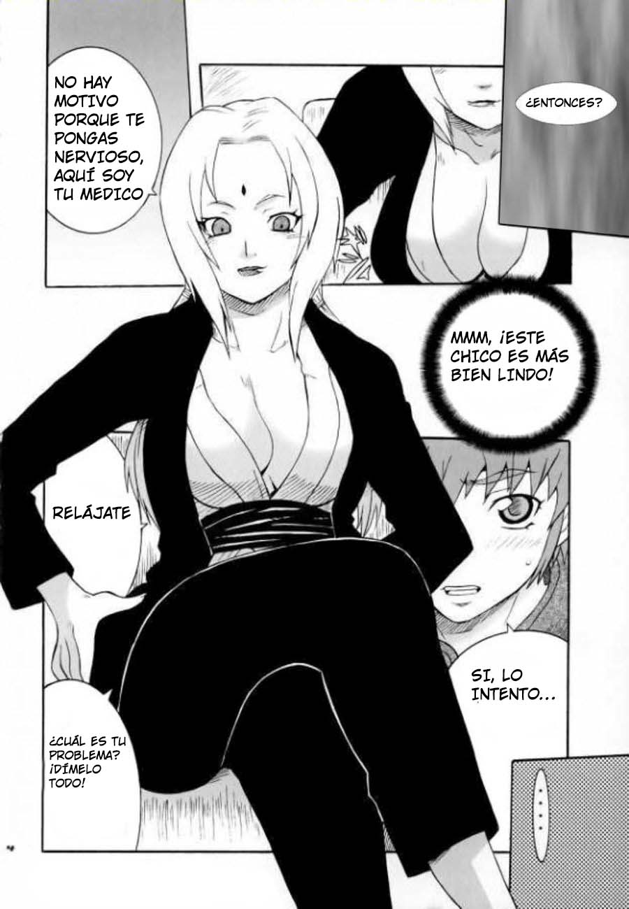(CR35) [MGW (Isou Doubaku)] Q.N.T (Naruto) [Spanish] - Page 4