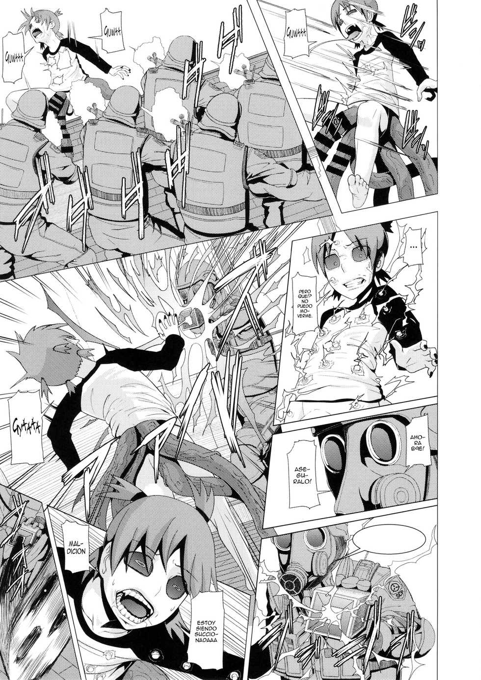 (Futaket 10.5) [Pollinosis (Shinkuu Tatsuya)] REDLEVEL14 (Yotsubato!) [Spanish] {ElMoeDela8} - Page 28