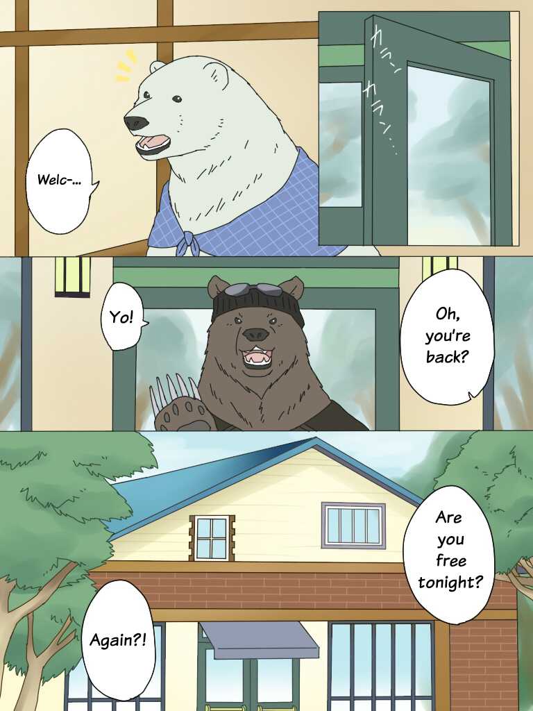 [Otousan (Otou)] Shirokuma-san to Haiiroguma-san ga Ecchi suru dake | Polar Bear and Grizzly Just Have Sex [English] [@and_is_w] - Page 16