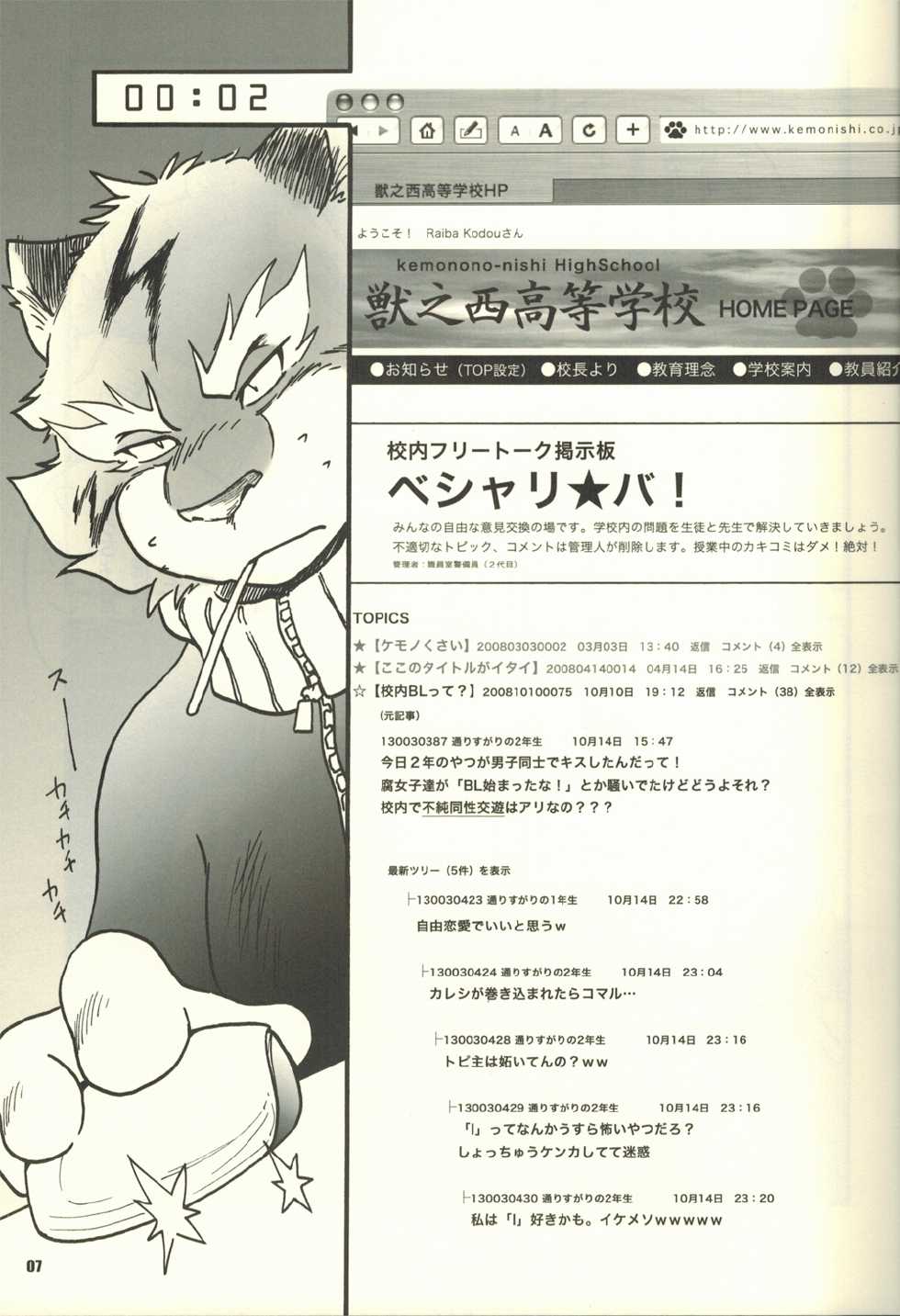 (C77) [Kimagure na Inu. (Wantaro) MOYA-MOYA KEMO-S 3 - Page 7