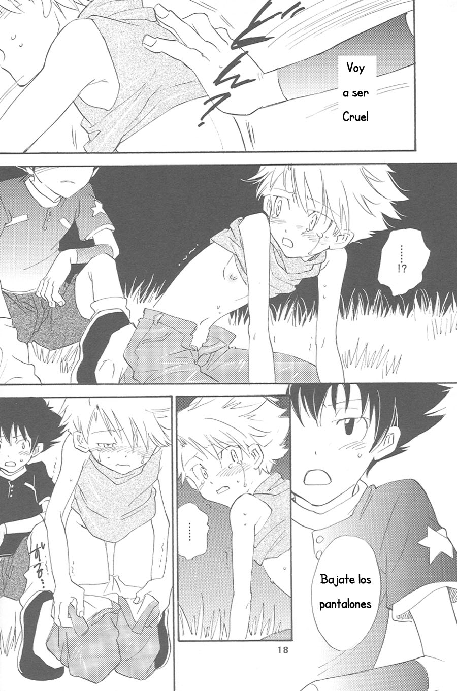 [Gekkou Touzoku (Nobi Nobita)] Rolling Ambivalent Hold (Digimon Adventure) [Spanish] - Page 15