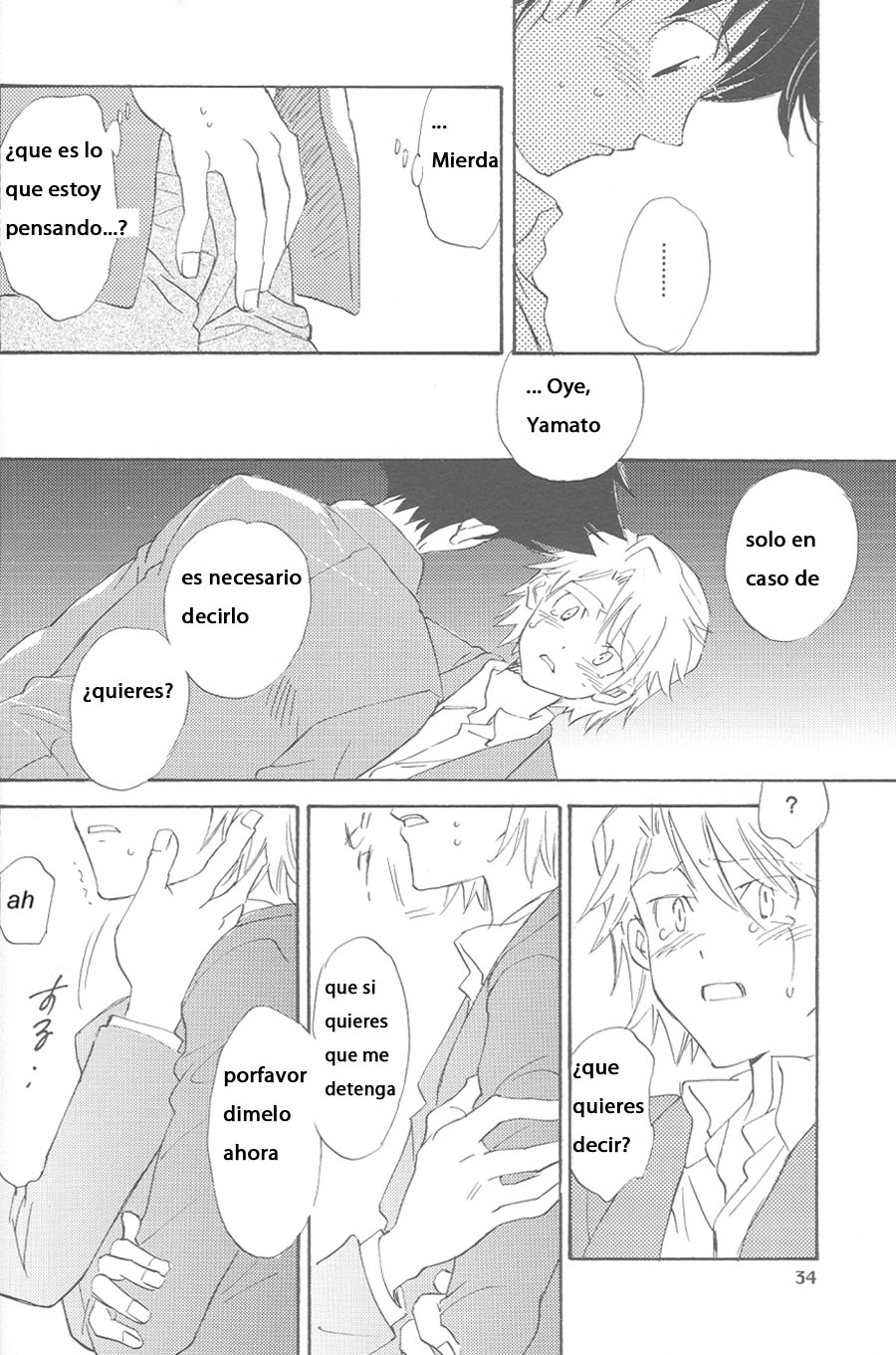 [Gekkou Touzoku (Nobi Nobita)] Rolling Ambivalent Hold (Digimon Adventure) [Spanish] - Page 31