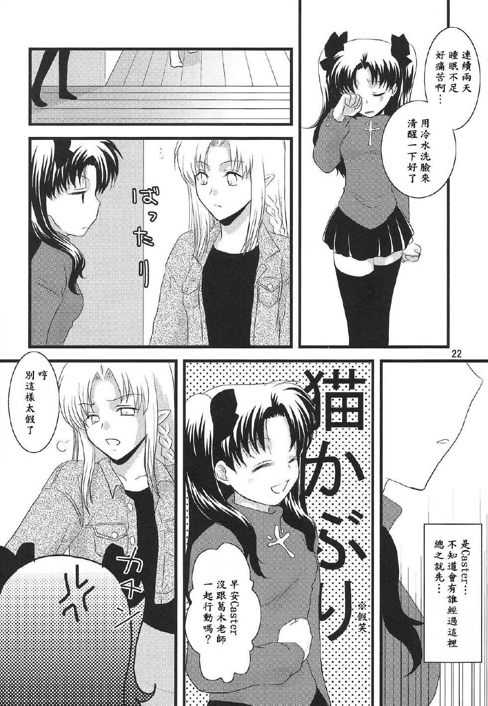 (C74) [einfach (Tomoya)] A Midsummer Night's Dream (Fate/stay night) [Chinese] [wl00314824個人漢化] [Incomplete] - Page 19