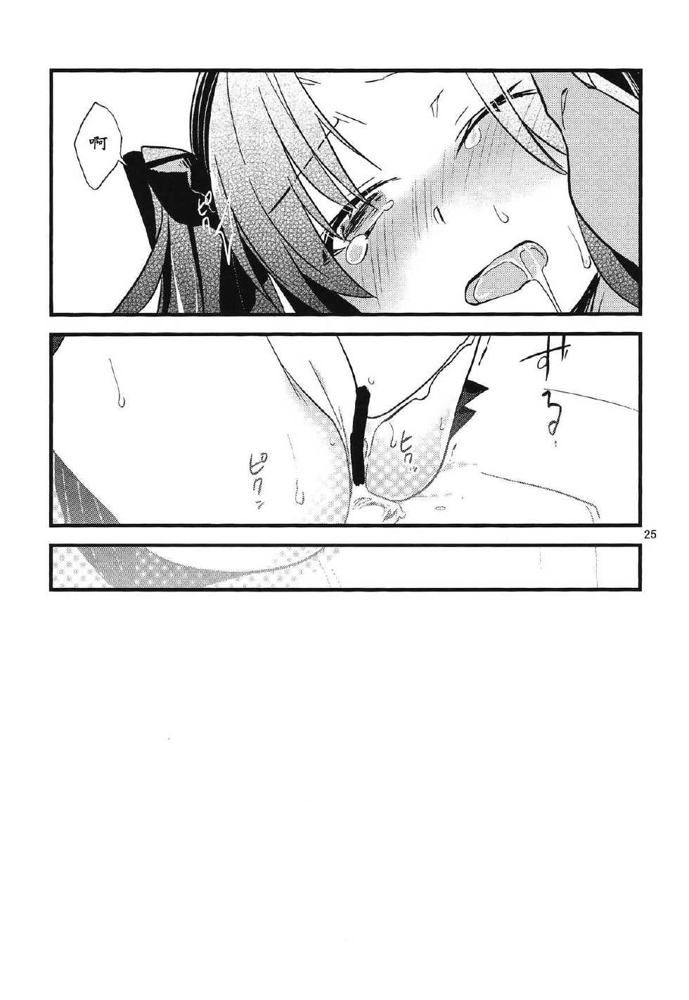 (COMIC1☆9) [Un-moto Shoko (Un-moto)] BERRY VERY BELLY (Fate/stay night) [Chinese] [wl00314824個人漢化] - Page 23