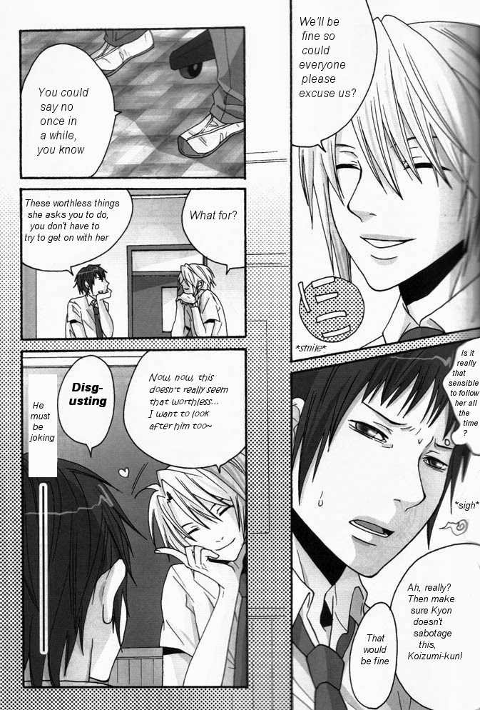 [Zerohaku (Fuji Mako)] PINK! (The Melancholy of Haruhi Suzumiya) [English] [Euphoria Scans] - Page 5