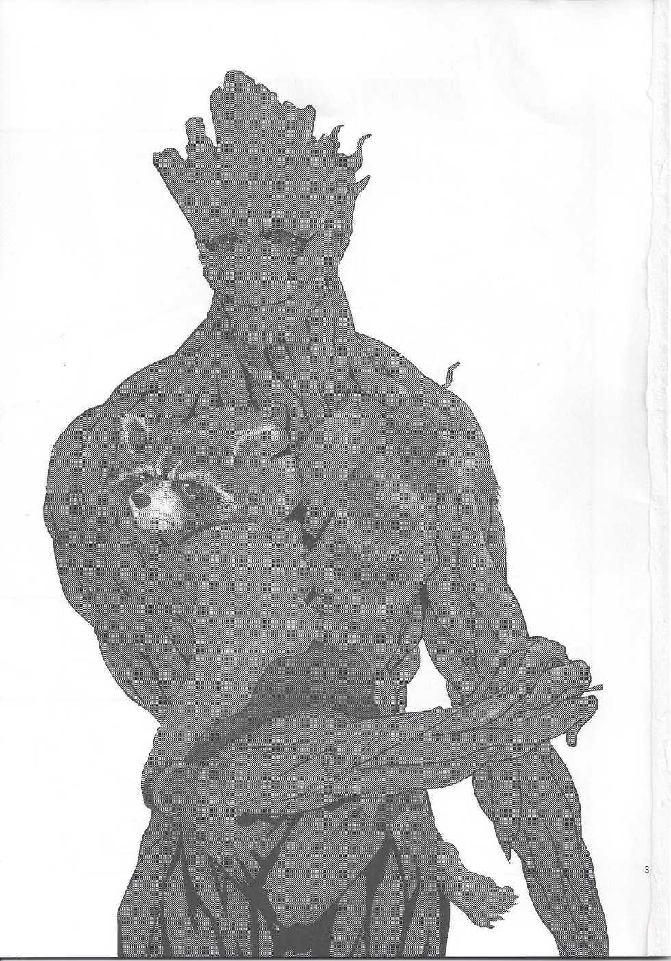 (Fur-st 8) [INK (Kreuz, Kandagawa Gufu)] ROCKET START! (Guardians of the Galaxy) - Page 2