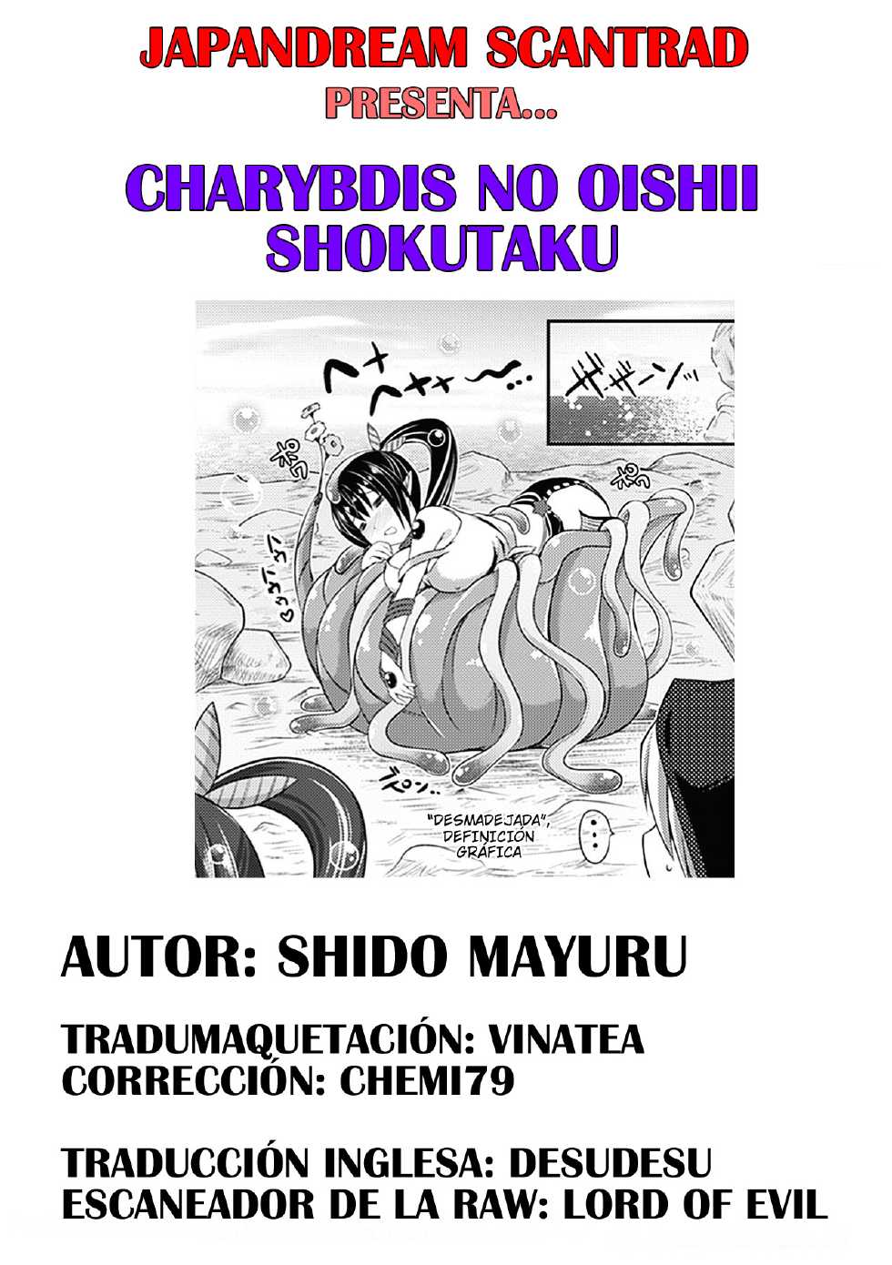 [Shido Mayuru] Charybdis no Oishii Shokutaku (Bessatsu Comic Unreal Monster Musume Paradise Digital Ban Vol. 1) [Spanish] [Japandream Scantrad] [Digital] - Page 17