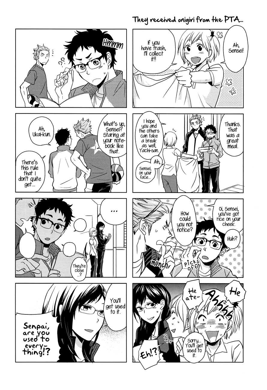 (SUPER23) [Chikadoh (Halco)] Sake wa Horoyoi Hana wa Tsubomi | Don’t Go Overboard (Haikyuu!!) [English] [Baka Dumb Aho Scans] - Page 19